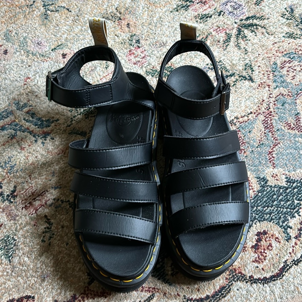 Doc Martens Blaire Hydro Sandals Black size 10 run large